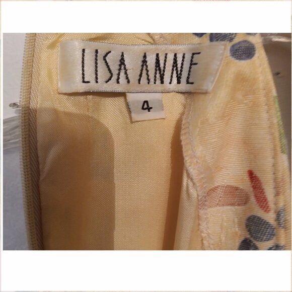 Lisa Anne Vintage Sleeveless Dress 4 - Picture 10 of 11